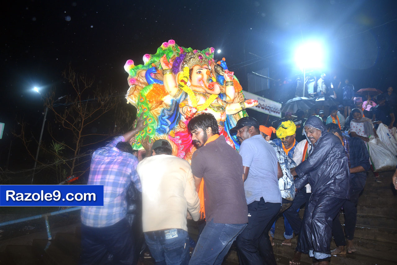 Razole Taluka Ganesh Nimajjanam